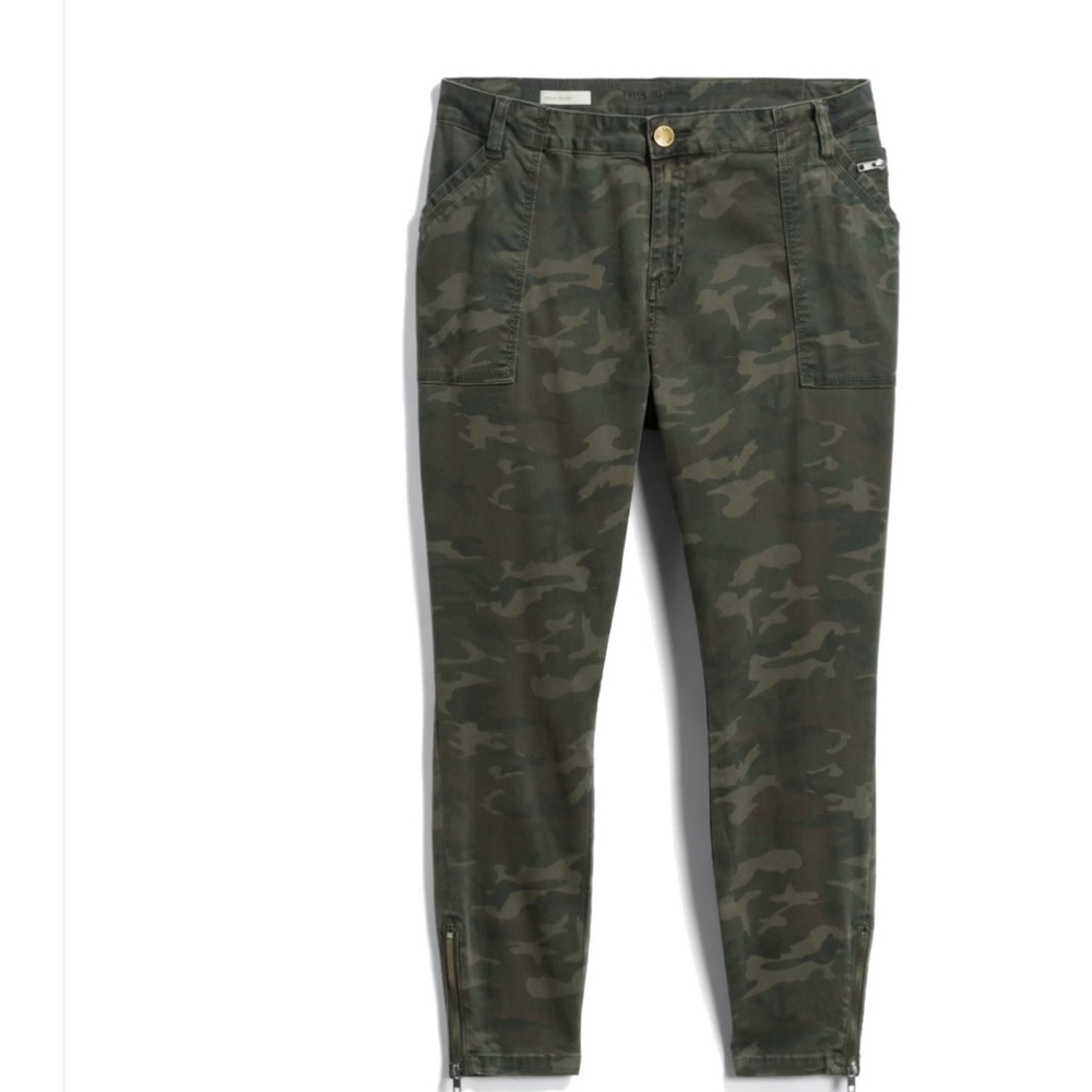 Kut camouflage print ankle skinny pants size 8 like new